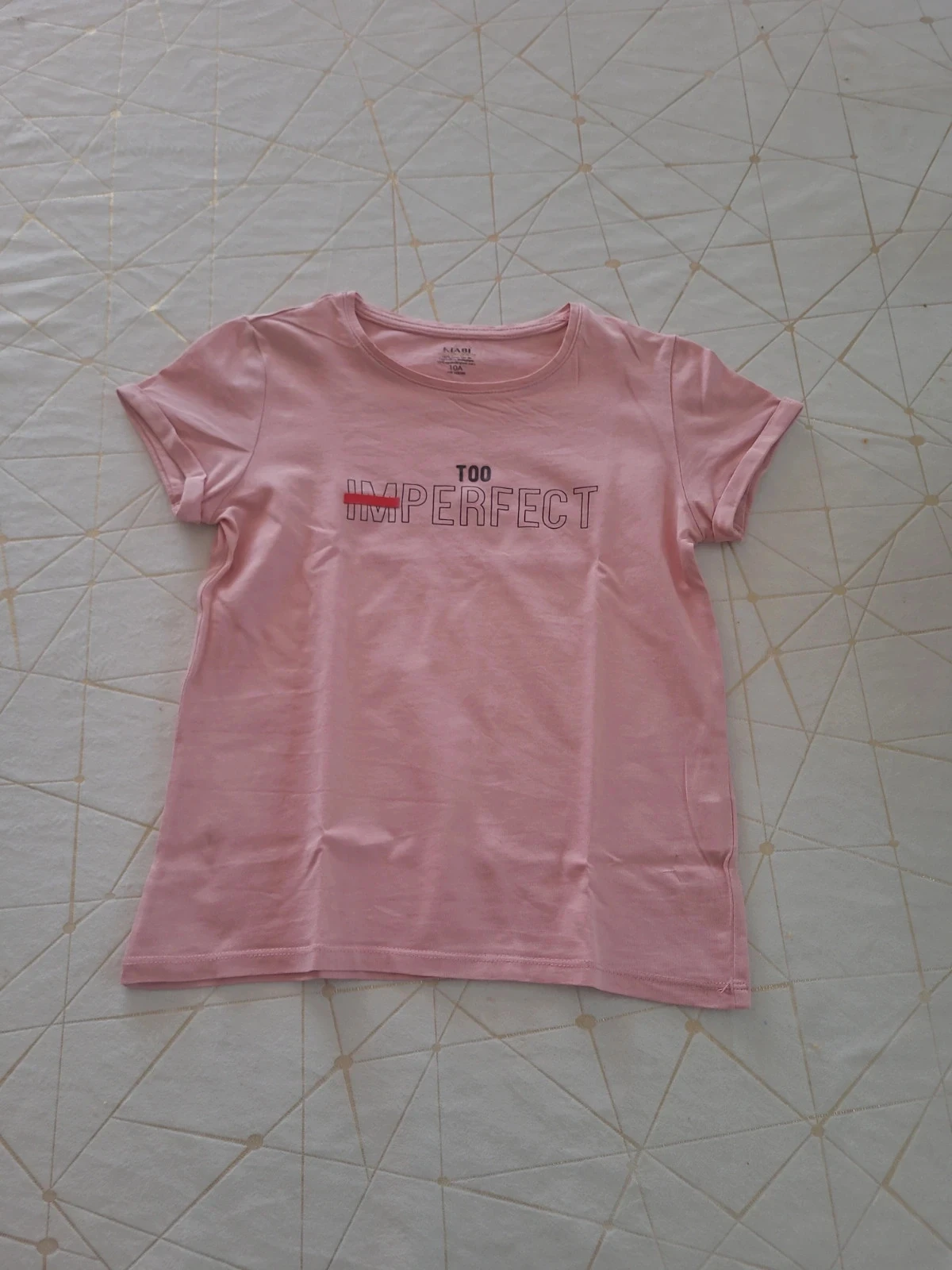 Tee-shirt Too Perfect fille